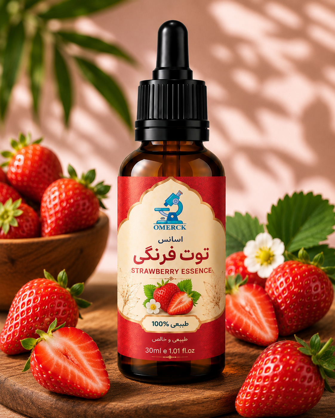 ChatGPT Image Jul 14, 2026, 07_19_49 AM اسانس توت فرنگی توت فرنگی اسانس خوراکی
